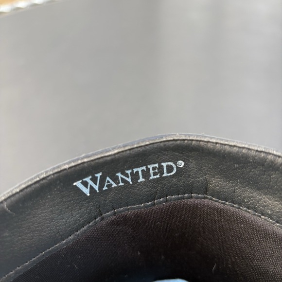 Wanted Women's Black Size 9 Boots With Zipper Lace Up Buckle Accents LadyLuck - Picture 11 of 11